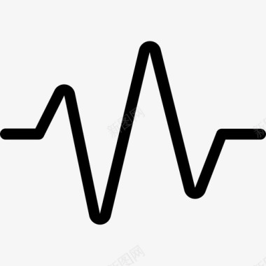 心电图脉搏医学图标图标