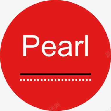 Pearl展开网4扁平图标图标