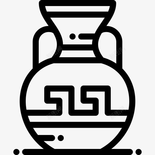 Amphora古希腊7直系图标svg_新图网 https://ixintu.com Amphora 古希腊7 直系