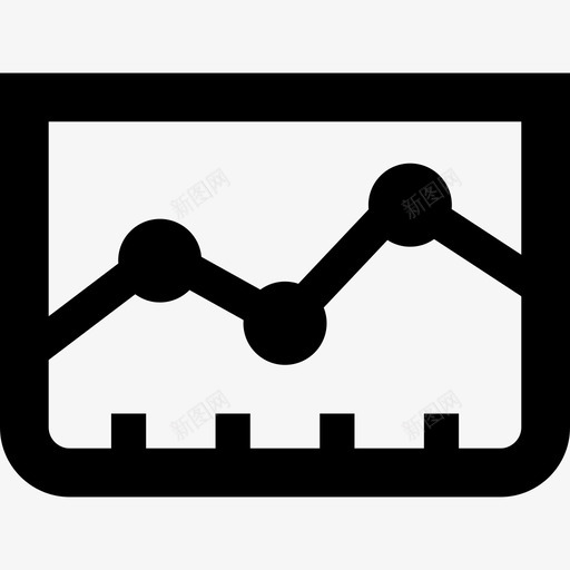 折线图业务72填充图标svg_新图网 https://ixintu.com 业务72 填充 折线图