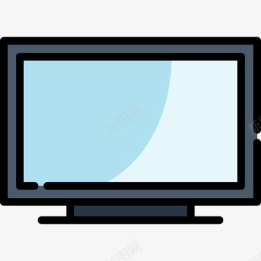 电视物联网线颜色图标图标