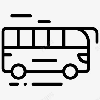 巴士巴士服务城市巴士图标图标