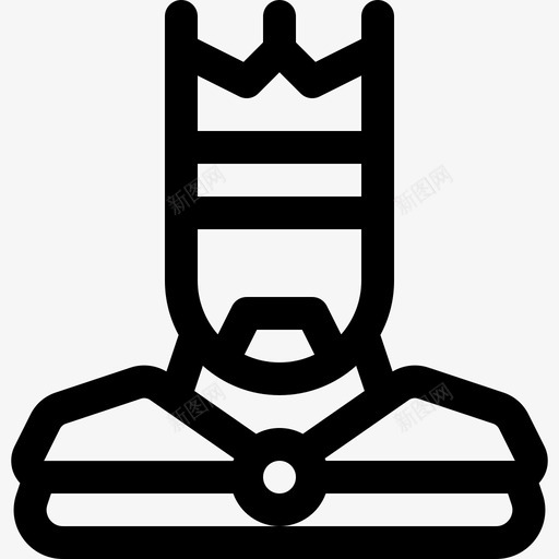 国王皇室成员8直系图标svg_新图网 https://ixintu.com 国王 皇室成员8 直系