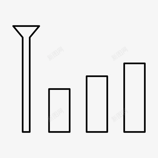 网络连接热点图标svg_新图网 https://ixintu.com wifi 信号 办公 商务 工作 技术 热点 网络 连接