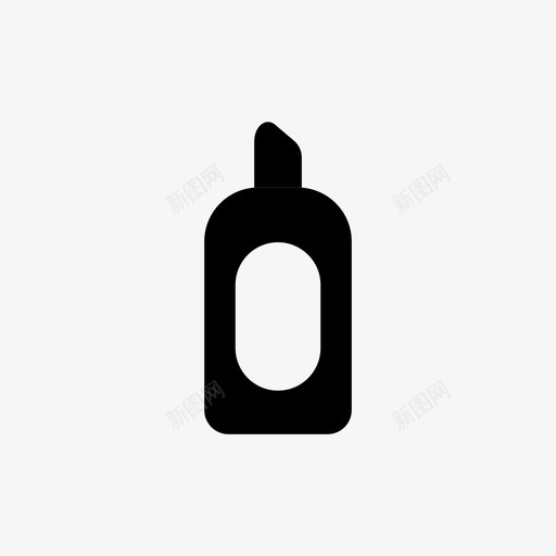 洗涤液瓶子清洁剂图标svg_新图网 https://ixintu.com 洗涤液 清洁剂 瓶子 织物柔软剂 肥皂