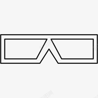 眼镜太阳镜日常用品图标图标