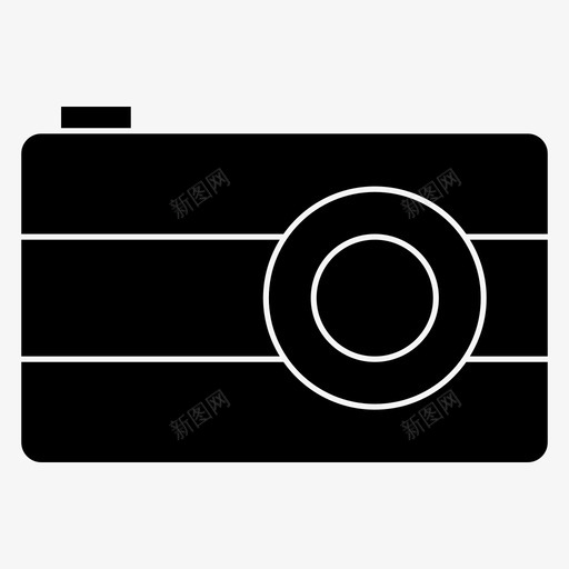 照相机照片日常用品图标svg_新图网 https://ixintu.com 日常用品 照片 照相机
