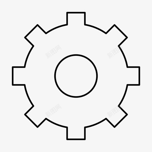 齿轮控制支配图标svg_新图网 https://ixintu.com 掌握 控制 支配 网页设计大纲 营销 规则 齿轮