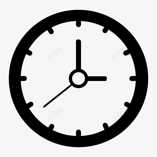 钟表配件闹钟图标svg_新图网 https://ixintu.com 手动计时 计时器 配件 钟表 闹钟