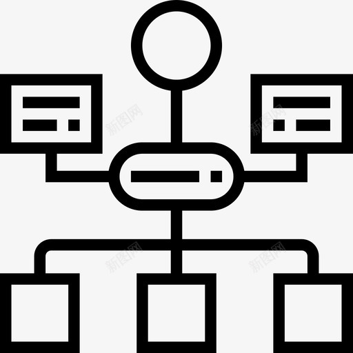 浏览器数据可视化2线性图标svg_新图网 https://ixintu.com 数据可视化2 浏览器 线性