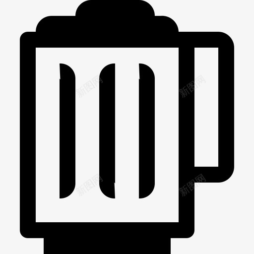 啤酒食品和饮料8线性图标svg_新图网 https://ixintu.com 啤酒 线性 食品和饮料8