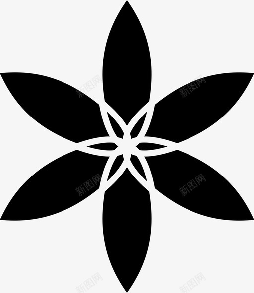 荷花花花园图标svg_新图网 https://ixintu.com 植物 绿色 花 花园 荷花 荷花植物花园绿色