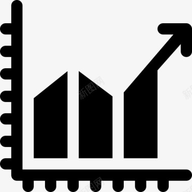 条形图信息图元素5填充图标图标