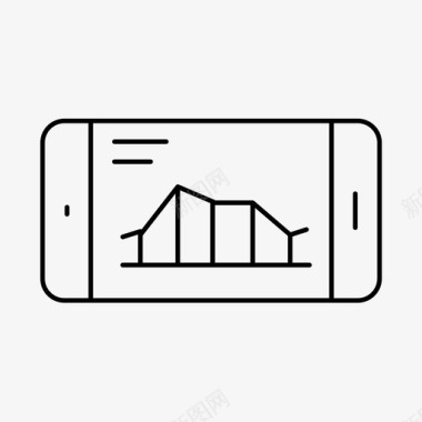 分析和统计图表电话图标图标