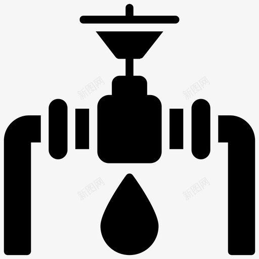 气泵输气管道油站图标svg_新图网 https://ixintu.com 壳牌站 气泵 油站 能源符号图标 输气管道