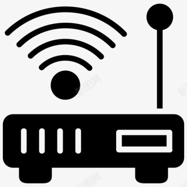 无线调制解调器internet连接internet服务图标图标