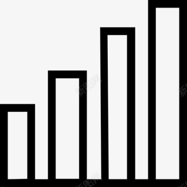 条形图数据分析2线性图标图标
