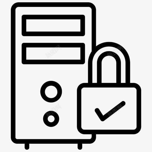 安全数据保护数据安全图标svg_新图网 https://ixintu.com it安全 安全 安全数据 技术线图标 数据保护 数据安全 数据库安全