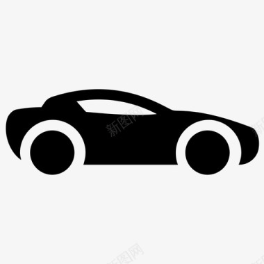 豪华车高档车车字形标图标图标