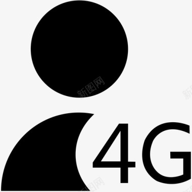 4G客户数图标