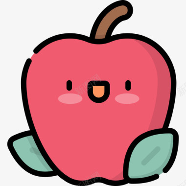 苹果秋季16线性颜色图标图标