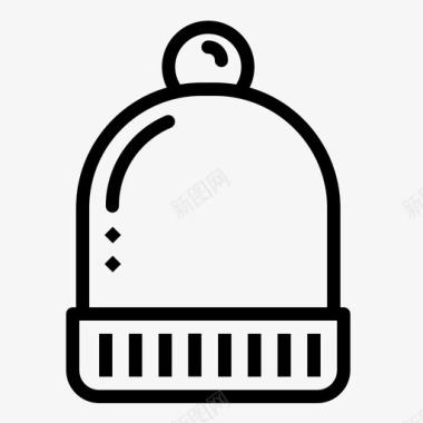 小熊衣服帽子图标图标