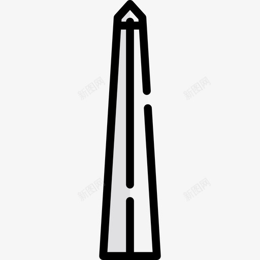 布宜诺斯艾利斯方尖碑纪念碑14线性颜色图标svg_新图网 https://ixintu.com 布宜诺斯艾利斯方尖碑 纪念碑14 线性颜色