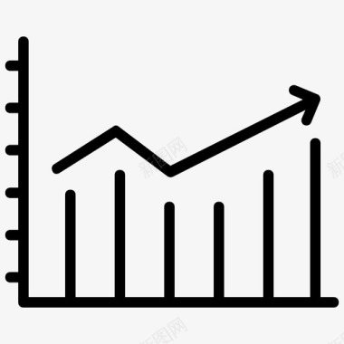 业务分析数据可视化财务分析图标图标