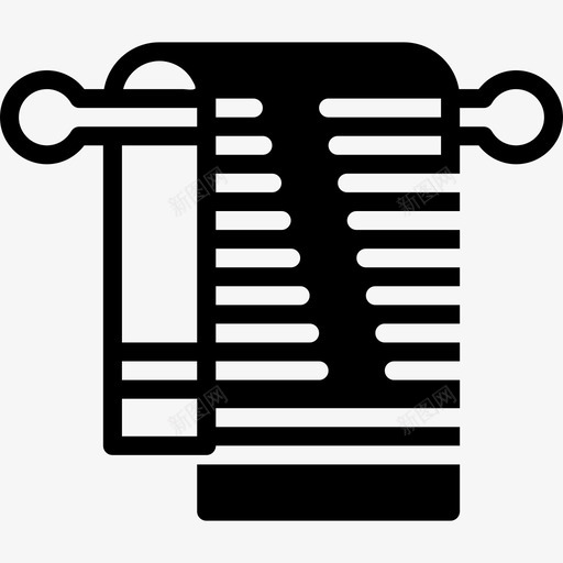 毛巾水疗瑜伽3填充物图标svg_新图网 https://ixintu.com 填充物 毛巾 水疗瑜伽3