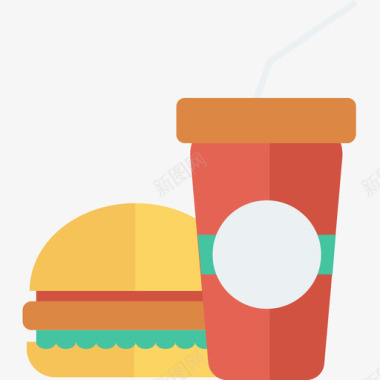 汉堡食品饮料3无糖图标图标