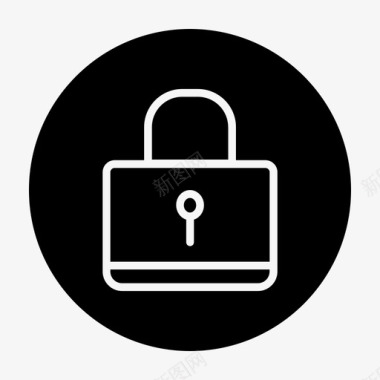 锁隐私保护图标图标
