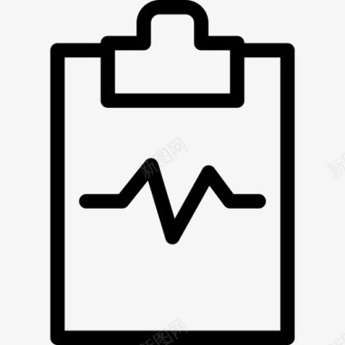 健康报告医学报告图标图标