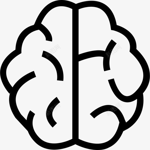 大脑数据分析2线性图标svg_新图网 https://ixintu.com 大脑 数据分析2 线性