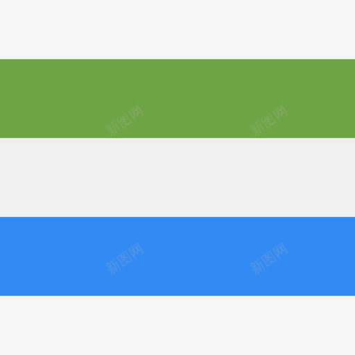 塞拉利昂长方形的国家简单的旗帜图标svg_新图网 https://ixintu.com 塞拉利昂 长方形的国家简单的旗帜