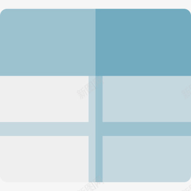 电子表格android应用程序7平面图标图标