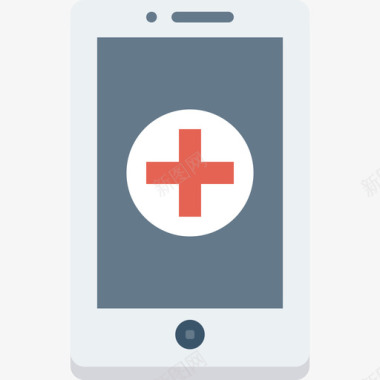 智能手机医疗健康2平板图标图标