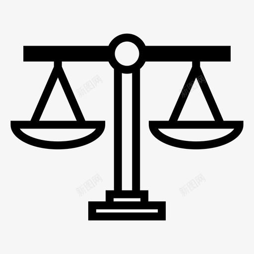 天平法庭司法图标svg_新图网 https://ixintu.com 司法 天平 天秤座 法庭 法律 金融2