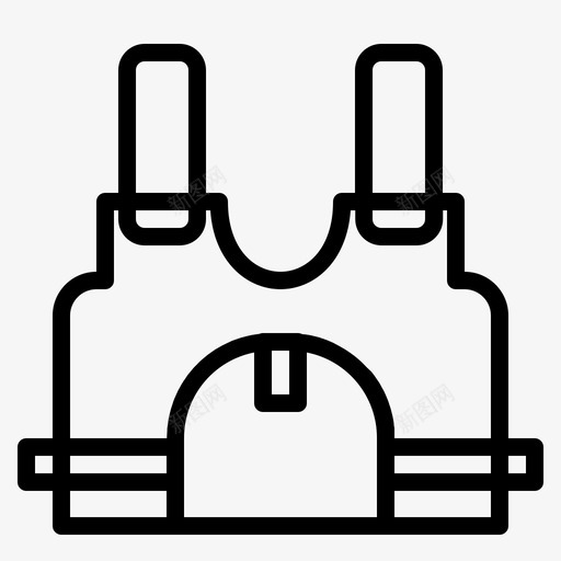 救生衣漂流救生员图标svg_新图网 https://ixintu.com 救生员 救生衣 漂流 漂流图标集