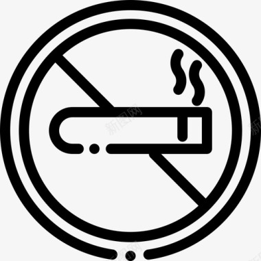 禁止吸烟11号博物馆直系图标图标