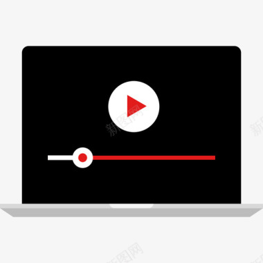 视频播放器音乐和声音平板图标图标