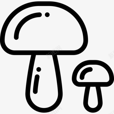 蘑菇野餐2直系图标图标