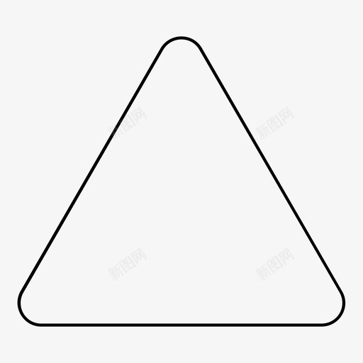 等边三角形场平面图标svg_新图网 https://ixintu.com 三面体 场 平面 等边三角形