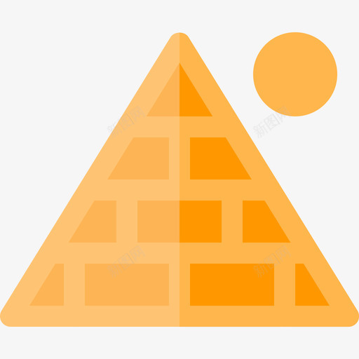 金字塔考古学7平面图标svg_新图网 https://ixintu.com 平面 考古学7 金字塔
