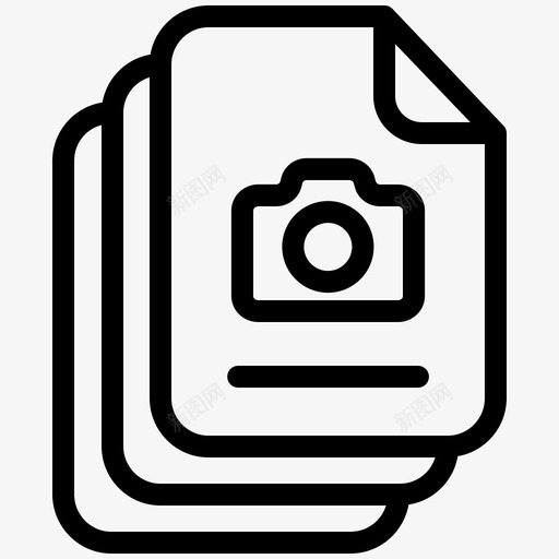 文件照相机图像图标svg_新图网 https://ixintu.com 图像 文件 照相机 页面