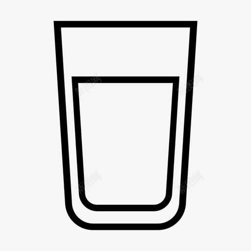 果汁冷饮饮料图标svg_新图网 https://ixintu.com 冷饮 果汁 水 玻璃杯 饮料