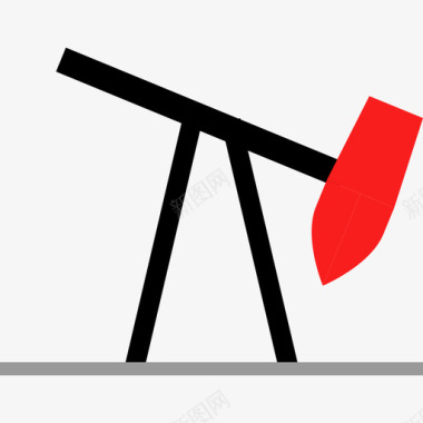 石油平台能源环境4平坦图标图标