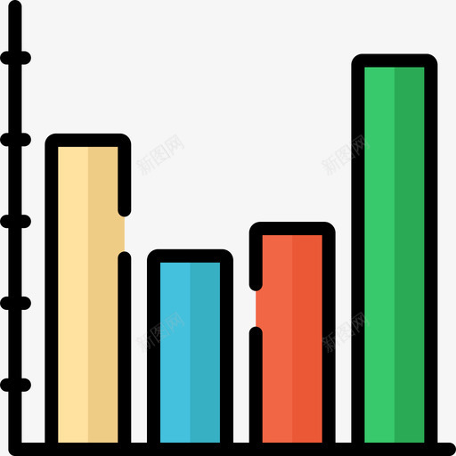 条形图信息图6线颜色图标svg_新图网 https://ixintu.com 信息图6 条形图 线颜色