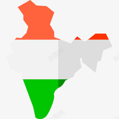 印度独立日图标图标