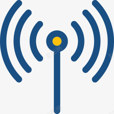 Wifi网络和用户界面双色调图标图标