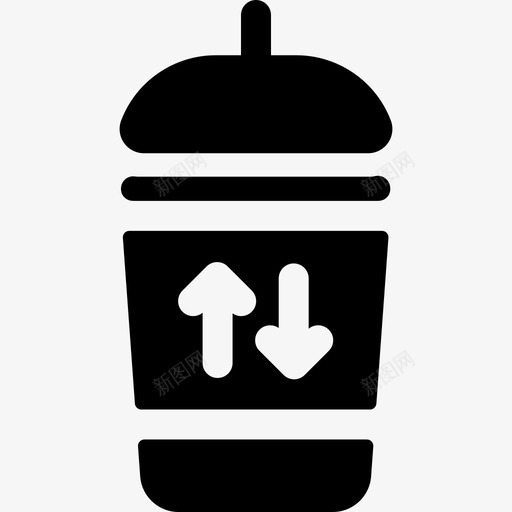 回收站家庭自动化9已填充图标svg_新图网 https://ixintu.com 回收站 家庭自动化9 已填充
